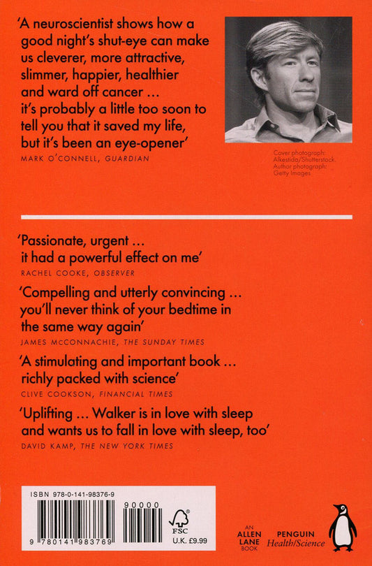 Why We Sleep. The New Science Of Sleep And Dreams Matthew Walker / Мэттью Уолкер 9780141983769-2