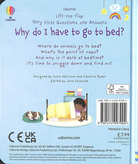 Why do I have to go to bed? / Why do I have to go to bed? Кэйти Дэйнс 978-1-4749-9790-4-2