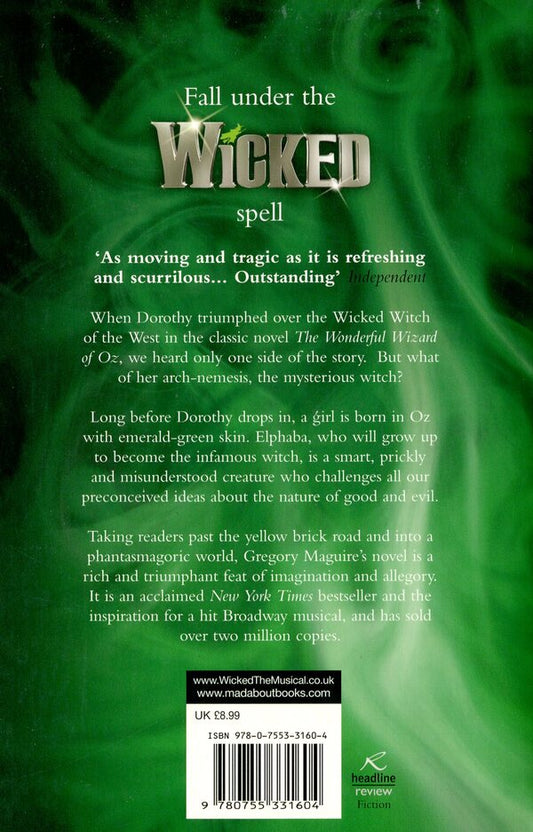 Wicked / Wicked Грегори Магвайр 9780-7553-3160-4-2