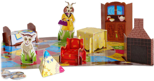 Wolf and seven kid goats. 3D fairy tale / Вовк та семеро козенят. 3D казка 978-966-283-373-7-2