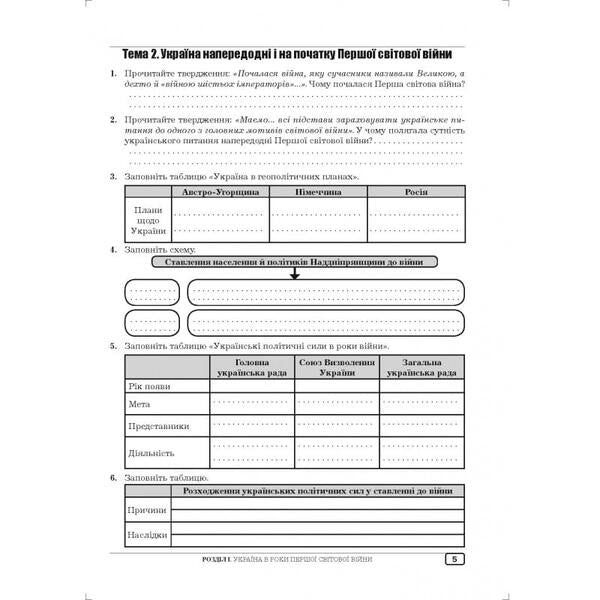World History. Grade 10. Workbook / Всесвітня історія. 10 клас. Робочий зошит Alexander Hook, Yulia Hook / Олександр Гук, Джулія Хук 9789664965528-4