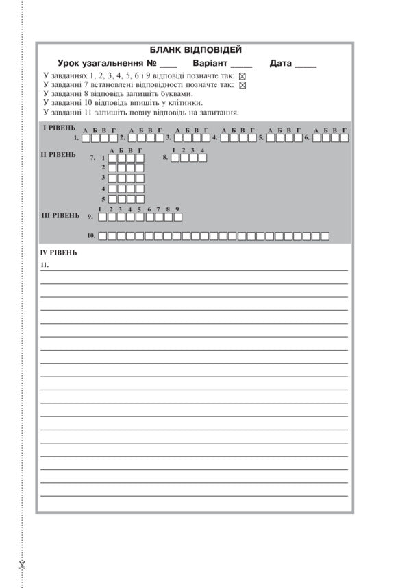 World History. Notebook for generalization lessons. Grade 9 / Всесвітня історія. Зошит для уроків узагальнення. 9 клас Александр Савельев 978-966-10-0407-7-6