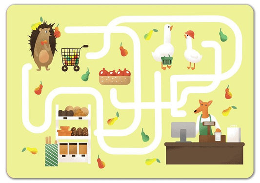 Write-erase cards. Labyrinths / Картки 'Пиши-стирай'. Лабіринти Юлианна Ерёменко 9789667513153-2