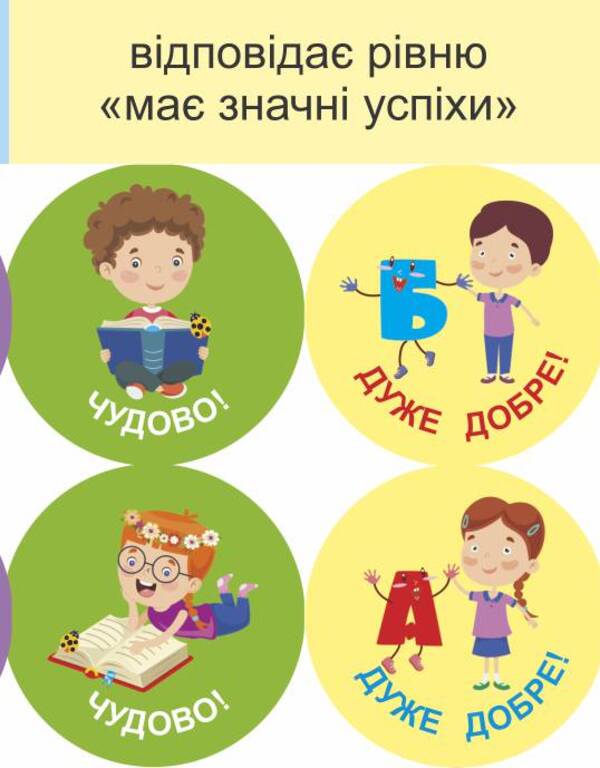 You will succeed! Set #2. Formative assessment stickers / Тобі все вдасться! Комплект №2. Наліпки для формувального оцінювання Леся Вознюк -6