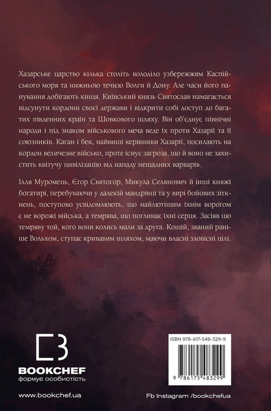 hero Book 3. Kingdom in Flames / Богатир. Книга 3. Царство у полум’ї Юрай Червенак 978-617-548-329-9-2