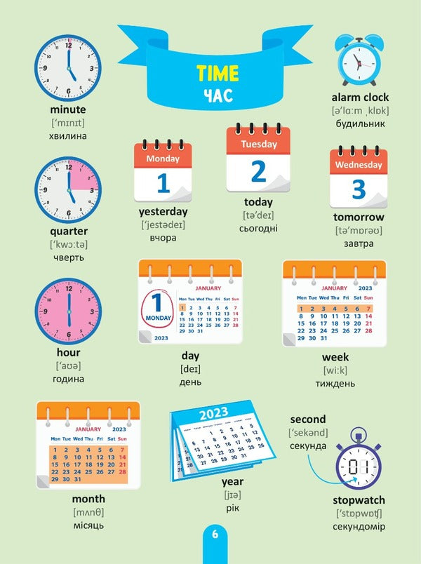 1000 English words / 1000 англійських слів Ольга Шевченко 9786171700215-3