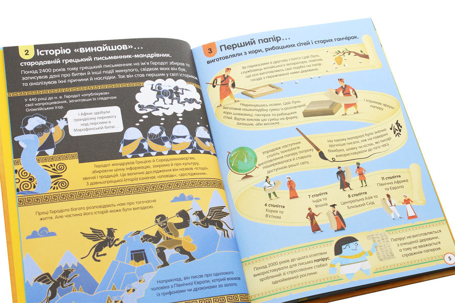 100 Facts About History / 100 фактів про історію Minna Leysi, Alex Frith, Jerome Martin, Laura Cowan / Мінна Лейсі, Алекс Фріт, Джером Мартін, Лаура Коуен 9786177820115-5