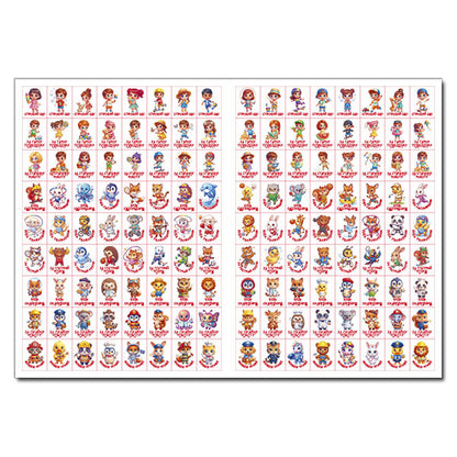 100 Stickers Rating Stickers Motivators Strawberry - 100 налпок Налпки-оцнки Мотиватори Полунична - Author not specified 9786178090876-4