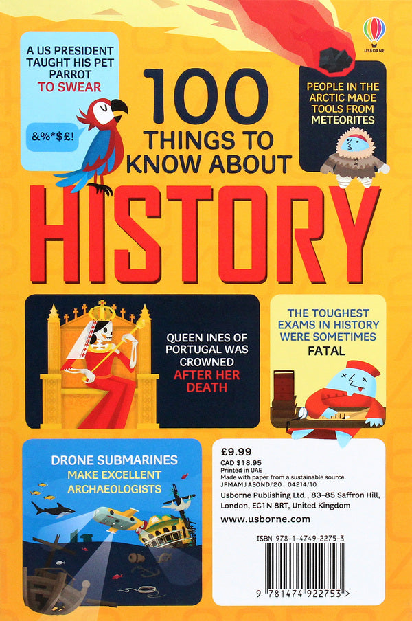 100 Things To Know About History Minna Leisi, Alex Frit, Jerome Martin, Laura Kovan, Rachel Fert / Минна Лейси, Алекс Фрит, Джером Мартин, Лаура Кован, Рейчел Ферт 9781474922753-2