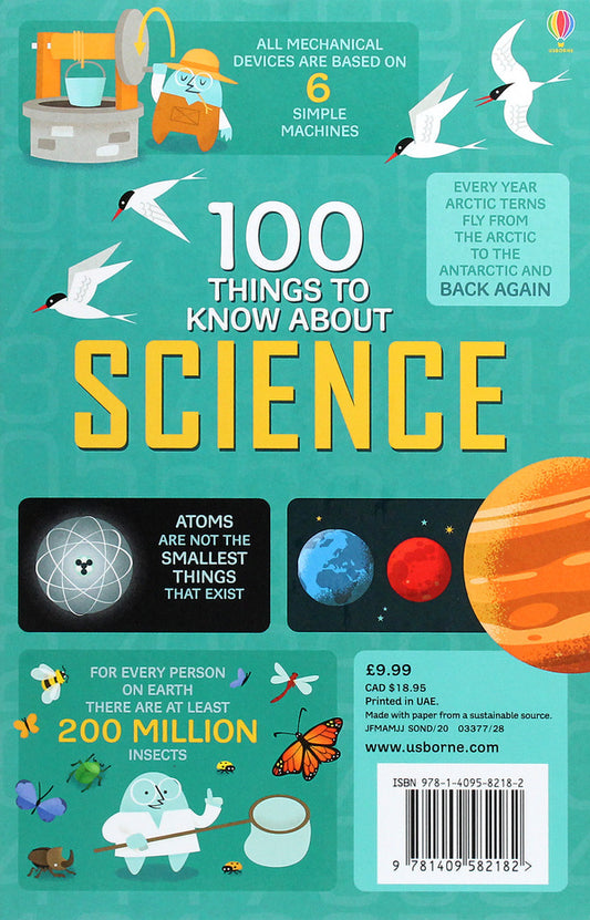 100 Things to Know About Science / 100 Things to Know About Science Минна Лейси, Алекс Фрит, Джонатан Мелмот, Джером Мартин 978-1-4095-8218-2-2
