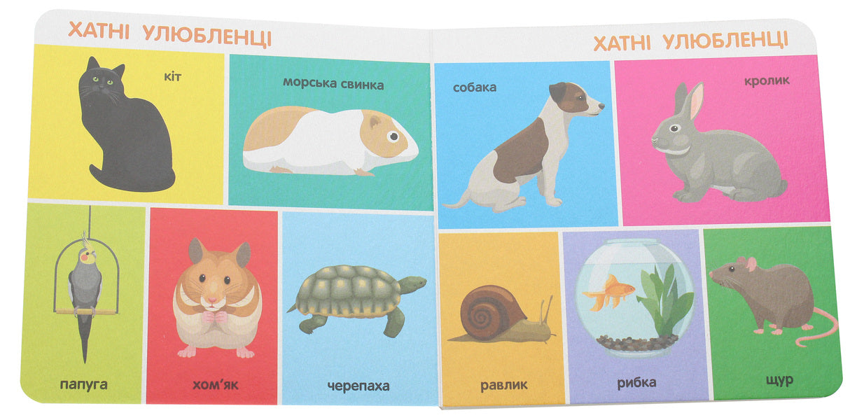100 animals / 100 тварин Екатерина Трофимова 978-617-09-5296-7-4