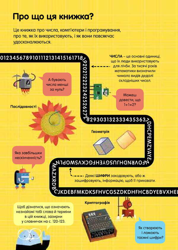 100 facts about numbers, computers and programming / 100 фактів про числа, комп’ютери та програмування Минна Лейси, Алекс Фрит, Элис Джеймс, Эдди Рейнольдс, Роус Холл 978-617-7563-98-2-3