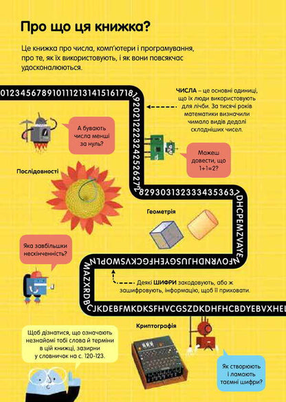 100 facts about numbers, computers and programming / 100 фактів про числа, комп’ютери та програмування Минна Лейси, Алекс Фрит, Элис Джеймс, Эдди Рейнольдс, Роус Холл 978-617-7563-98-2-3