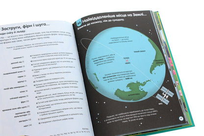 100 facts about planet Earth / 100 фактів про планету Земля Джером Мартин, Элис Джеймс, Дарран Стоббарт, Том Мамбрей 978-617-7820-62-7-6