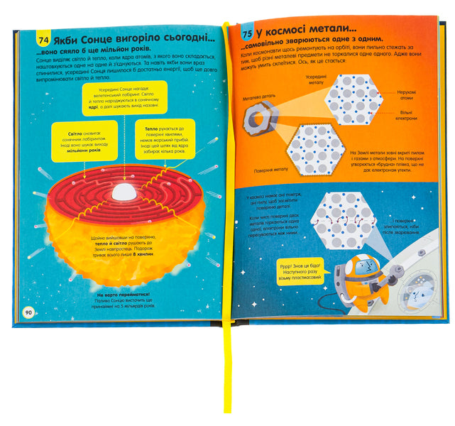 100 facts about space / 100 фактів про космос Алекс Фрит, Джером Мартин, Элис Джеймс 978-617-7563-53-1-5