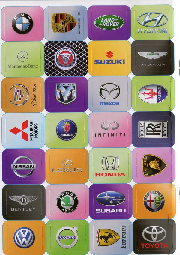 100% stickers.Cool cars / 100% наліпок. Круті тачки  9786175368398-3