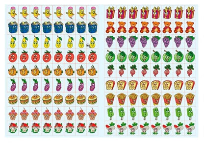 100% stickers. Counting material / 100% наліпок. Лічильний матеріал  978-617-536-998-2-2