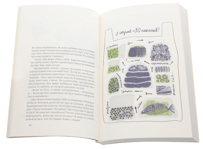 104 days without polyethylene / 104 дні без поліетилену Марианна Бойко 978-617-7960-01-9-5