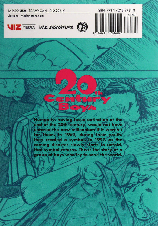 20Th Century Boys. The Perfect Edition. Volume 1 Naoki Urasawa / Наоки Урасава 9781421599618-2