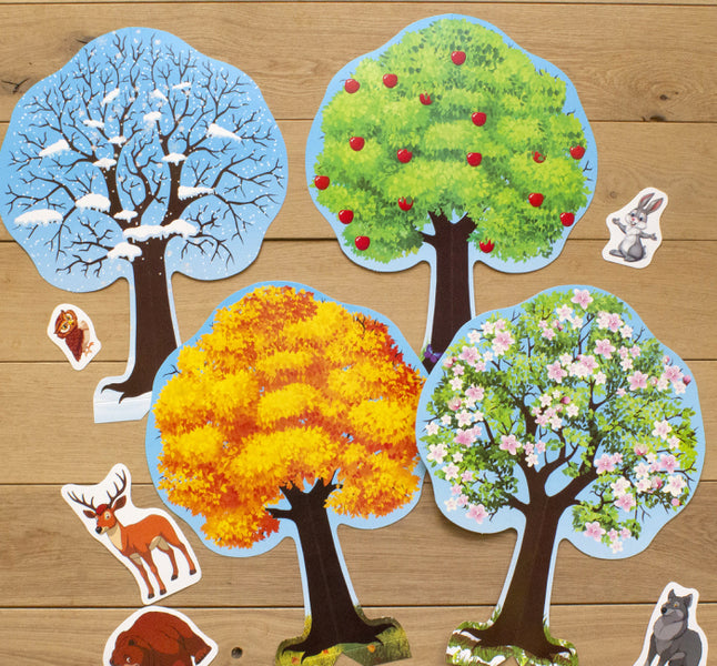 3D tree model. Season. 8 games! / 3D дерево-макет. Пори року. 8 ігор!  4823076139223-5