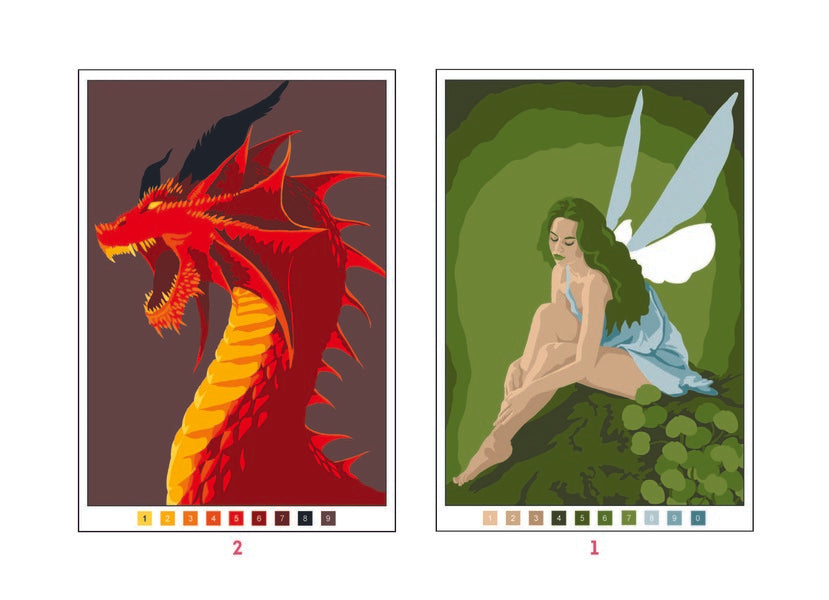 50 magical coloring pages. fantasy / 50 магічних фарбованок. Фентезі  978-617-7853-41-0-2