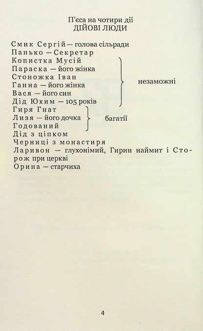 97. Selected Plays / 97. Вибрані п'єси Mykola Kulish / Микола Куліш 9786178052089-4