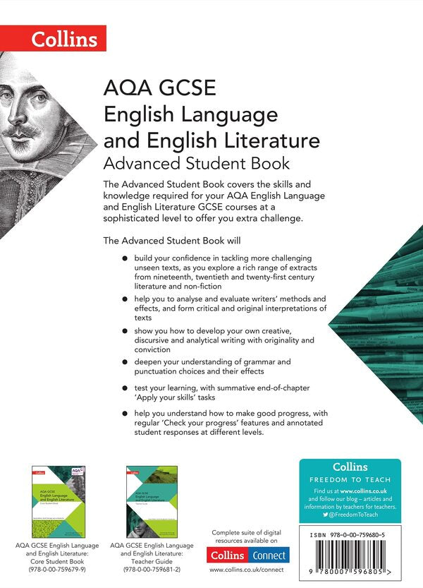 AQA GCSE English Language and English Literature Advanced Student Book / AQA GCSE English Language and English Literature Advanced Student Book Фил Дарраг 9780007596805-6
