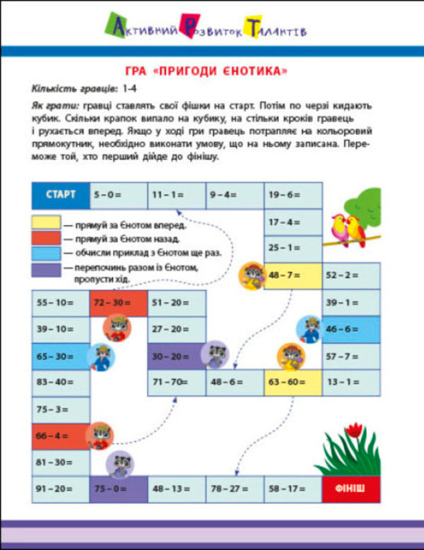 ART cutter. Subtraction. 1st class / АРТ вирізалка. Віднімання. 1 клас Наталия Коваль 9789667512132-2