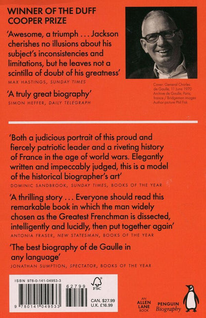 A Certain Idea of ​​France. A Life of Charles de Gaulle / A Certain Idea of France. A Life of Charles de Gaulle Джулиан Джексон 9780141049533-2