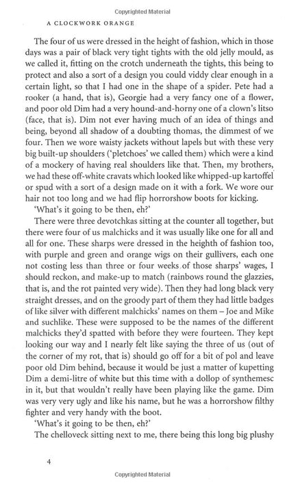 A Clockwork Orange Anthony Burgess / Энтони Берджесс 9780241951446-4