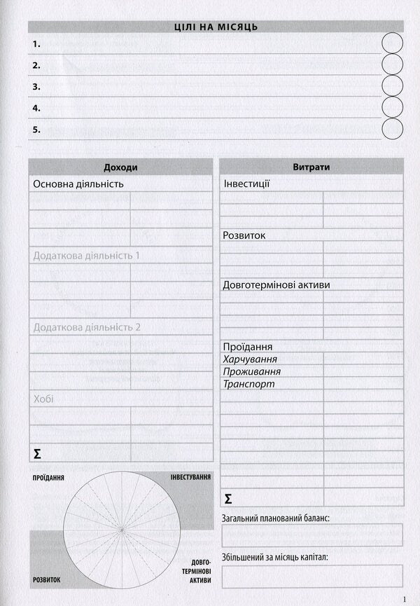 A Diary Of A Financially Competent Person / Щоденник фінансово грамотної людини Roman Kushnir / Роман Кушнір 9786176422235-4