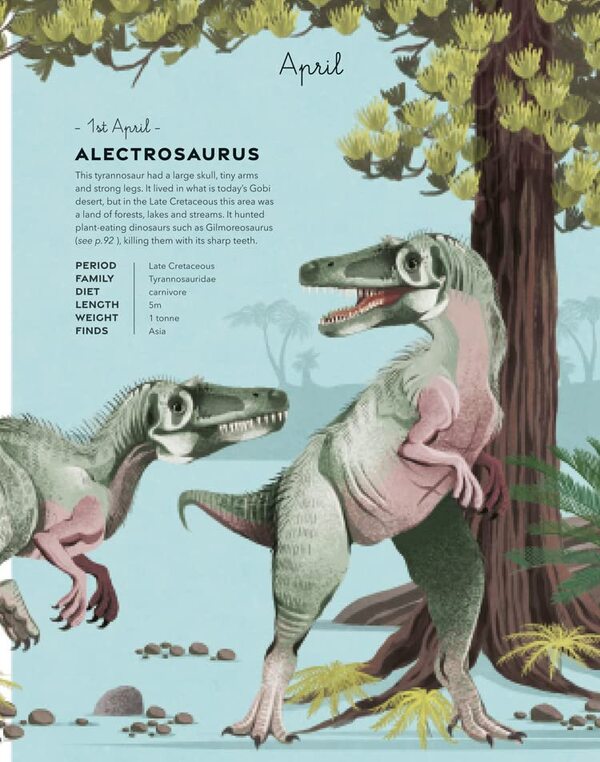 A Dinosaur A Day / A Dinosaur A Day Миранда Смит 978-0-7555-0179-3-4