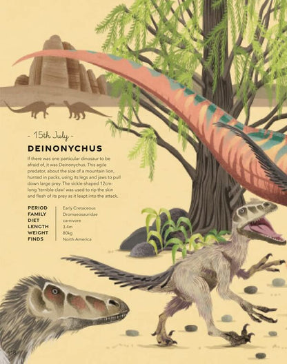 A Dinosaur A Day / A Dinosaur A Day Миранда Смит 978-0-7555-0179-3-5