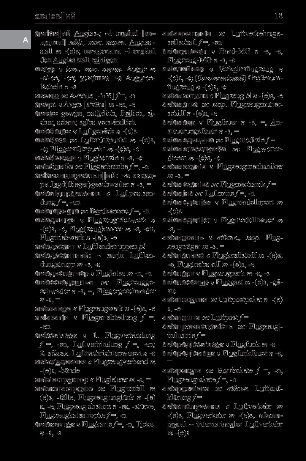 A Large Ukrainian-German Dictionary. Volume 1 / Великий українсько-німецький словник. Том 1 Mikhail Smoliy / Михайло Смолій 9789664085486-18