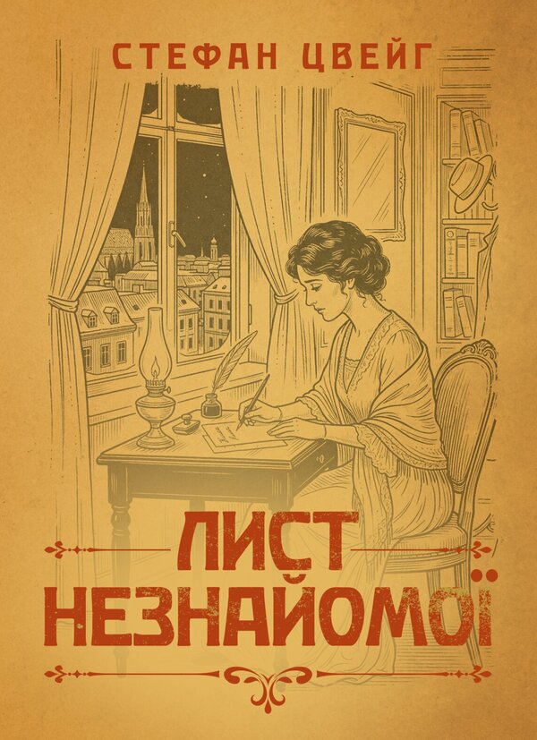A Letter From A Stranger - Лист незнайомо Stefan Zweig - Стефан Цвейг 9786178919603-1