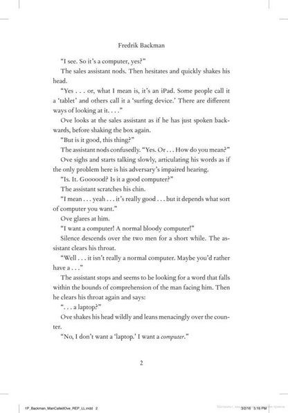 A Man Called Ove / A Man Called Ove Фредрик Бакман 978-1-444-77581-5-4