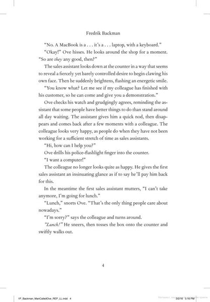 A Man Called Ove / A Man Called Ove Фредрик Бакман 978-1-444-77581-5-6