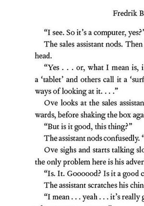 A Man Called Ove Fredrik Backman / Фредрик Бакман 9781399713269-5