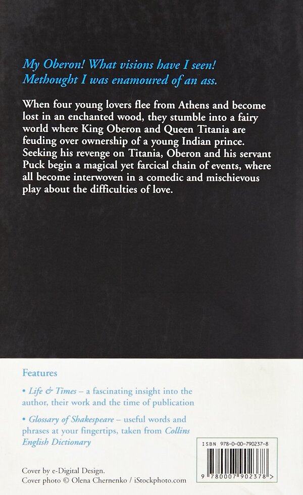 A Midsummer Night's Dream William Shakespeare / Уильям Шекспир 9780007902378-2