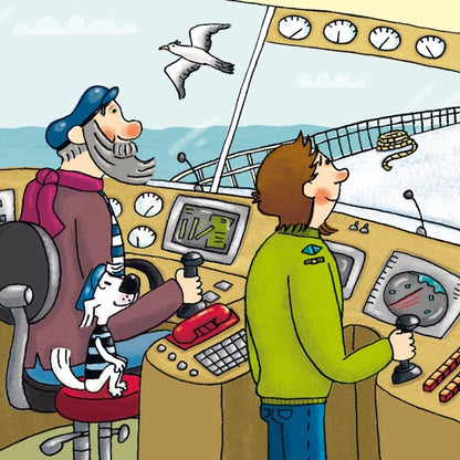 A Sailor On A Ferry - Матрос на пором - Author not specified 9786178307561-4