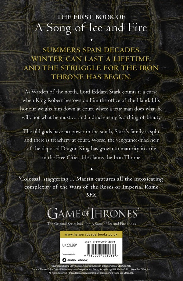 A Song Of Ice And Fire. Book 1. A Game Of Thrones George R.R. Martin / Джордж Р. Р. Мартин 9780007448036-2