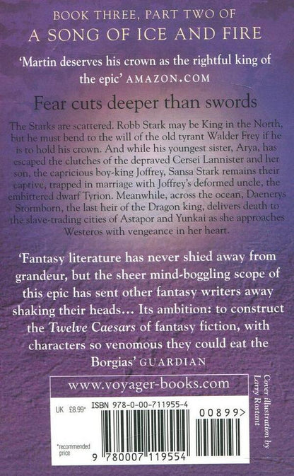 A Song of Ice and Fire. Book 3. A Storm of Swords 2: Blood and Gold / A Song of Ice and Fire. Book 3. A Storm of Swords 2: Blood and Gold Джордж Р. Р. Мартин 978-0-00-711955-4-2