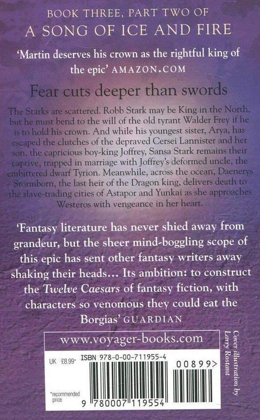 A Song of Ice and Fire. Book 3. A Storm of Swords 2: Blood and Gold / A Song of Ice and Fire. Book 3. A Storm of Swords 2: Blood and Gold Джордж Р. Р. Мартин 978-0-00-711955-4-2
