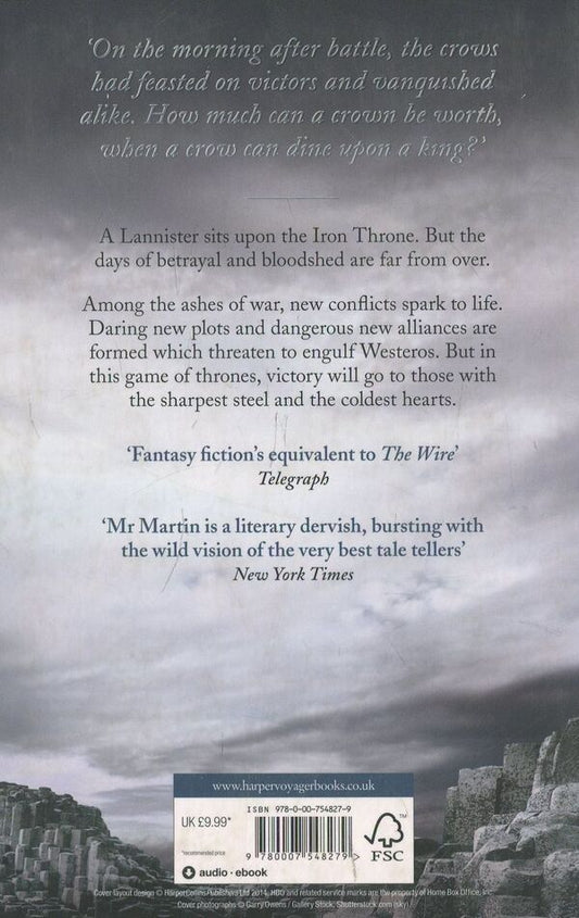 A Song of Ice and Fire. Book 4: A Feast for Crows / A Song of Ice and Fire. Book 4: A Feast for Crows Джордж Р. Р. Мартин 978-0-00-754827-9-2