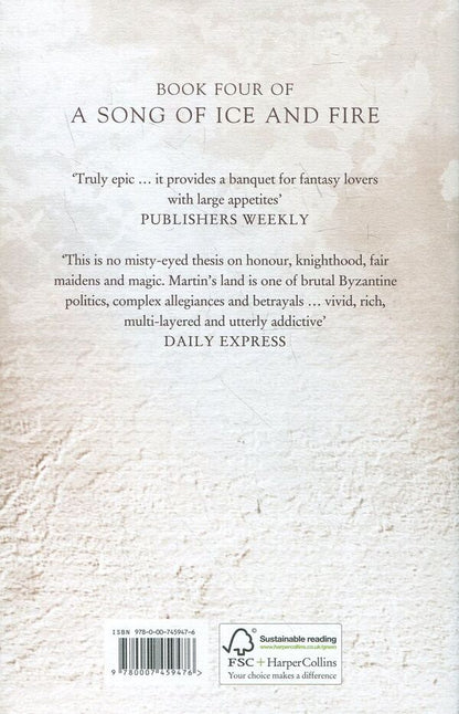 A Song of Ice and Fire. Book 4: A Feast for Crows / A Song of Ice and Fire. Book 4: A Feast for Crows Джордж Р. Р. Мартин 9780007459476-3