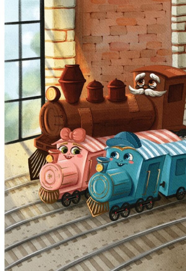 A Tale About A Steam Engine That Had A Dream - Казка про Паровозика, у якого була мря Dmitry Morgun - Дмитрий Моргун 9786178773557-6