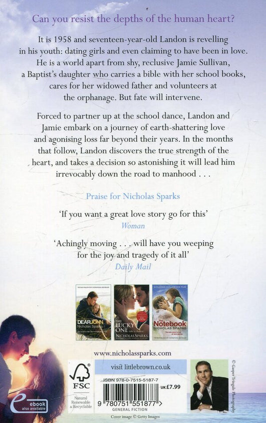 A Walk To Remember Nicholas Sparks / Николас Спаркс 9780751551877-2