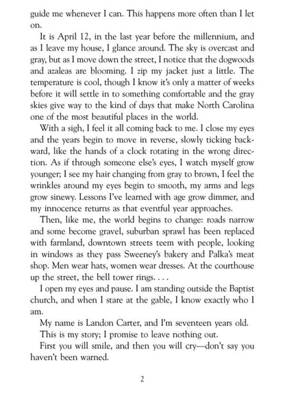 A Walk To Remember Nicholas Sparks / Николас Спаркс 9780751551877-4