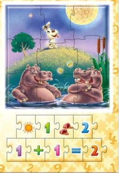 A big book of puzzles. Counting / Велика книга пазлів. Лічба Геннадий Меламед 9789667615901-4