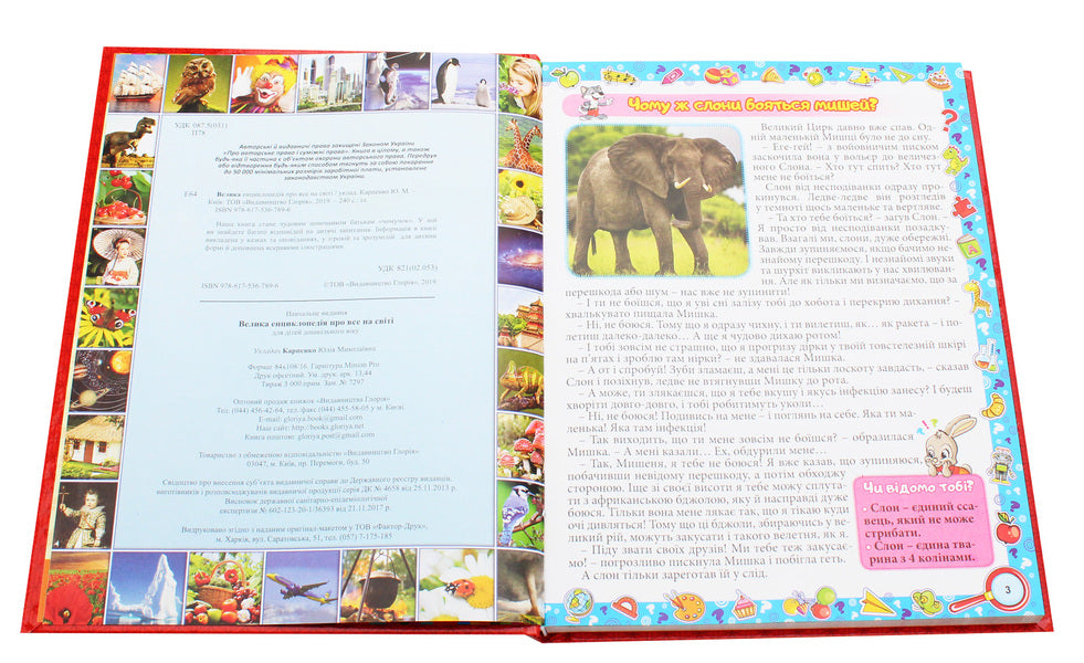 A big encyclopedia about everything in the world / Велика енциклопедія про все на світі Юлия Карпенко 9786175367896-4